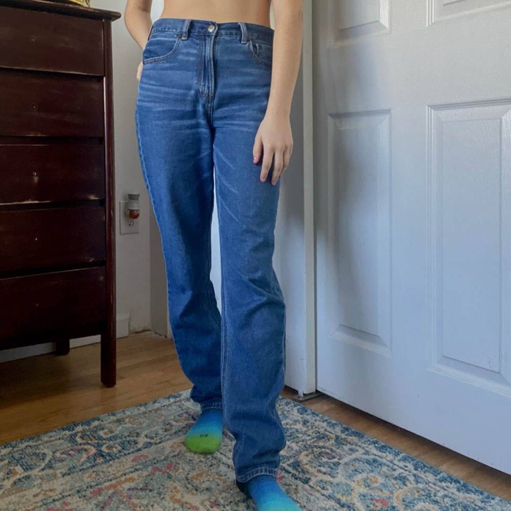 Mom high wasted jeans from American eagle
